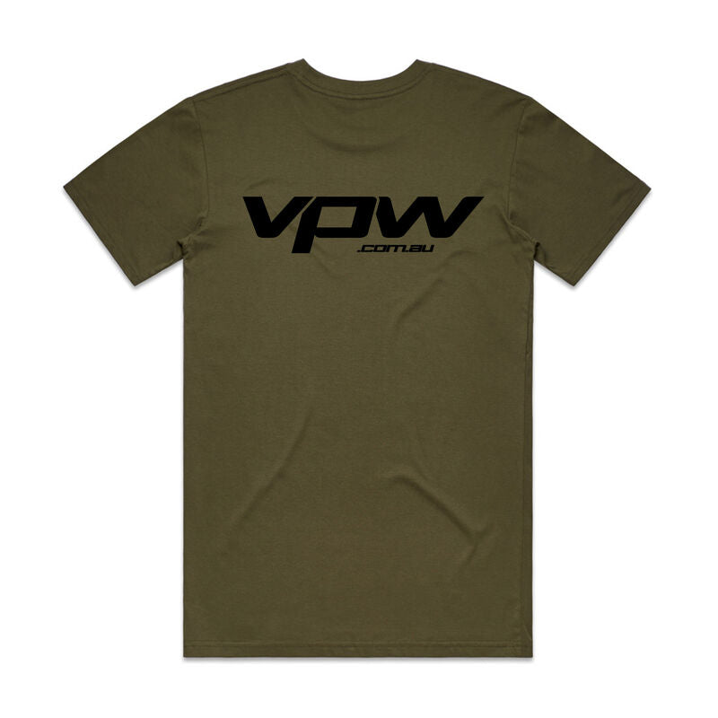VPW Logo T-Shirt, Army Green
