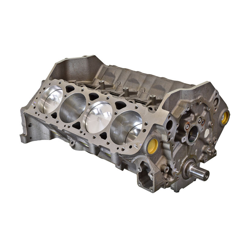 VPW Warlord Plus Engine, Shortblock Assembly, SB Chev 383 Stroker Motor, New Warlord Block Last, 1pc RMS, Steel Crank, Flat Top Piston, Assembled Kit