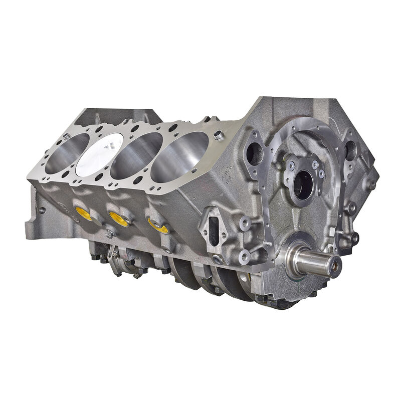 VPW Warlord Plus Engine, Shortblock Assembly, BB Chev 454 Motor, New Gew 6 Warlord Block Late, 1pc RMS, Steel Crank, Flat Top Piston, Assembled Kit