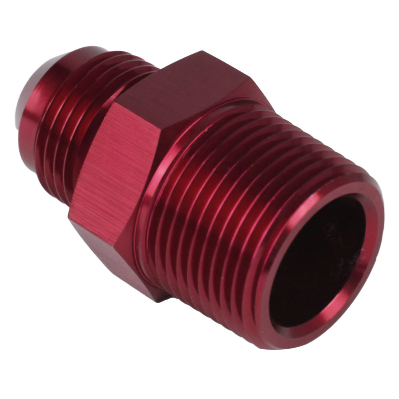 Proflow Adaptor Male -03AN To 1/16in. in. NPT Straight, Red