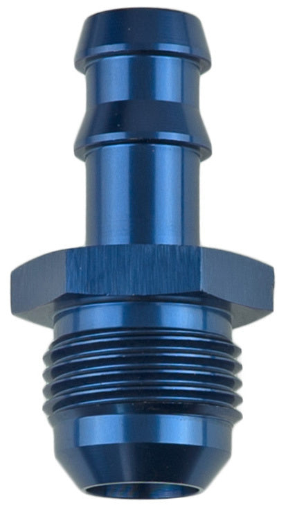 Proflow Fitting, 1/2in. Male Barb To -08AN Adaptor, Blue