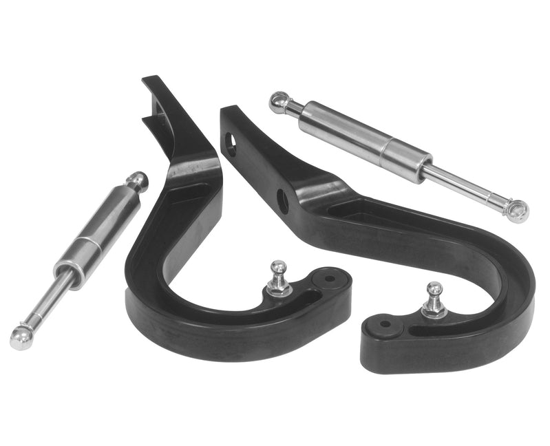 Proflow Boot Hinge Kit, Billet Aluminium Chev Camaro 67-69, Black