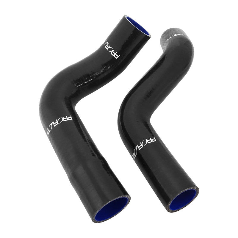 Proflow Radiator Hose Kit, Silicone, Black, For Ford XY Windsor 302, LH Inlet Water Pump, Kit