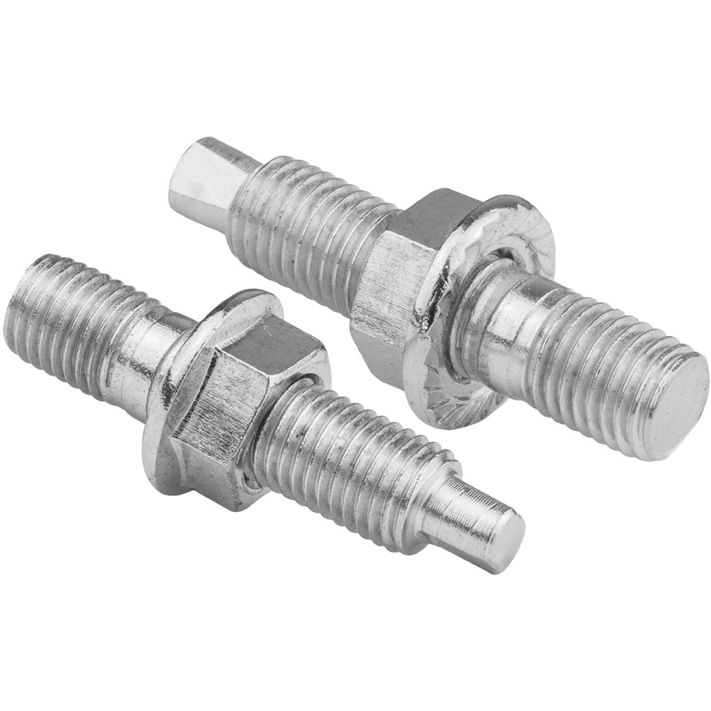 Proflow Turbocharger Studs, Hex Nuts, M10x1.25 x 45mm, Stainless Steel, Natural, Set of 4