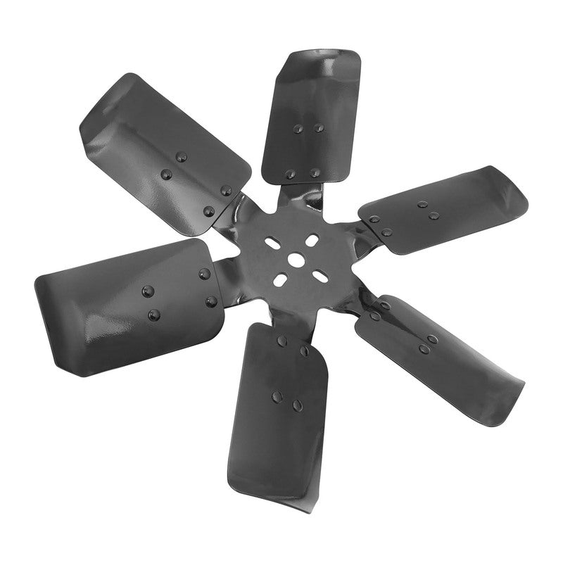 Proflow OE , 17" 6 Blade, Heavy Duty Steel, Rigid Air Conditioning Style, Universal Race Fan, Each