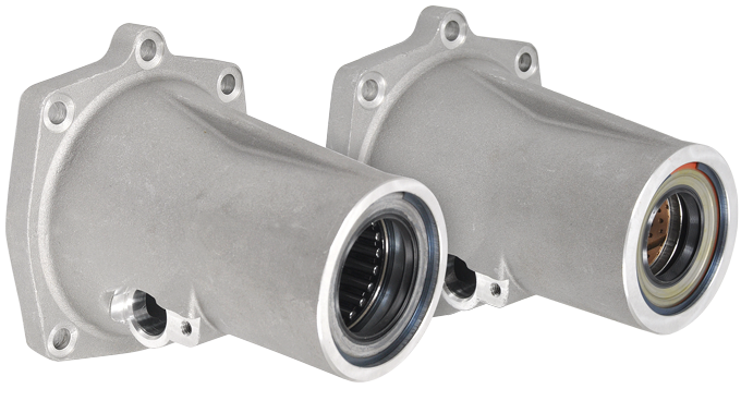 RTS Aluminium Transmission Extension Tailhousing GM TH350 , OE or Aftermarket Case's ,Cast Aluminium, , Each