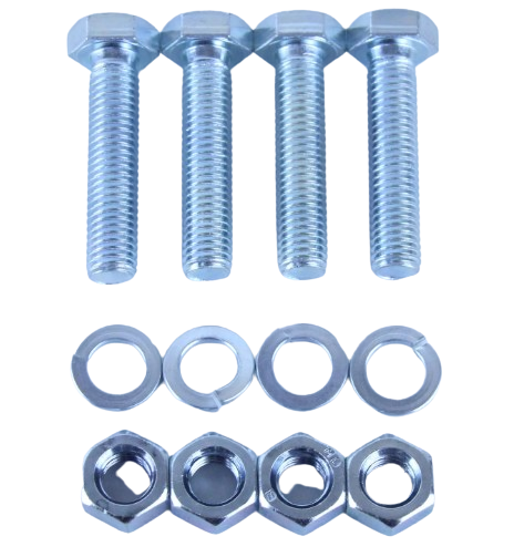 RTS OE Bolt Kit, Engine Mount To Block, Suits Ford, Windsor, Cleveland, FE, 429-460, Grade 8, Set Of 4