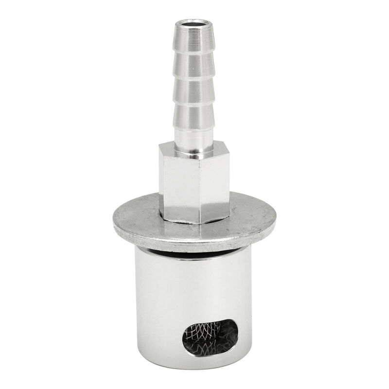 Proflow Roll Over Valve Remote Mount, Connects To Hose With 8mm, 5/16 Barb, Black