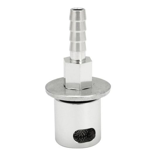 Proflow Roll Over Valve Remote Mount, Connects To Hose With 8mm, 5/16 Barb, Black