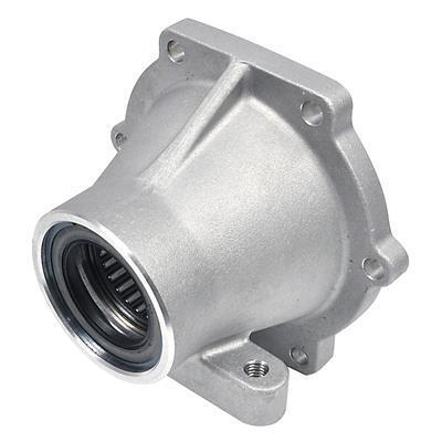 RTS Transmission Extension Tailhousing GM 4L80E, Roller Bearing, OE or Aftermarket Cases, Aluminium, Each