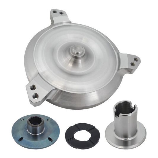 RTS Billet Converter Kit 10in., 17spl, GM Powerglide, Trimatic, Dual Bolt Circle, 10.75" & 11.50" Each