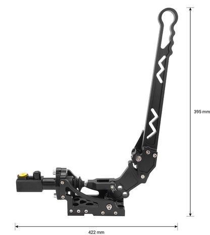 Proflow Hydraulic Handbrake, Drift/Race w/ Integral Billet Master Cylinder, Billet Aluminium, Kit, Black