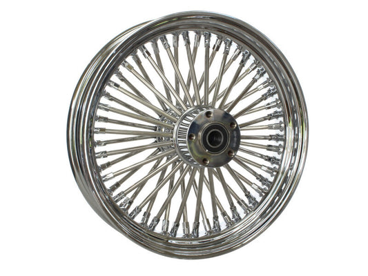 Attitude Inc Wheel, Rear, MaxSpoke, Chrome/Chrome, for Harley-Davidson®, 16 in.X 5.5 in., 3/4'' Axle. Each