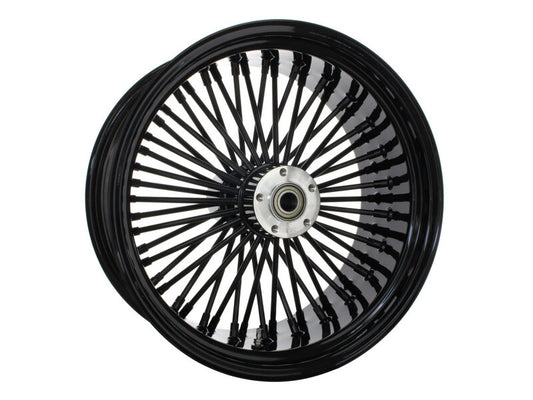 Attitude Inc Wheel, Rear, MaxSpoke, Black/Black, For Harley - Davidson®, 18 x 8.5 In, 1''Axle, Each