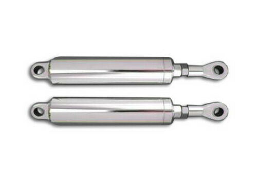 Attitude Inc Chrome Narrow Body Lowering Shocks for Harley Softail 84-99 FXST FLST,Pair