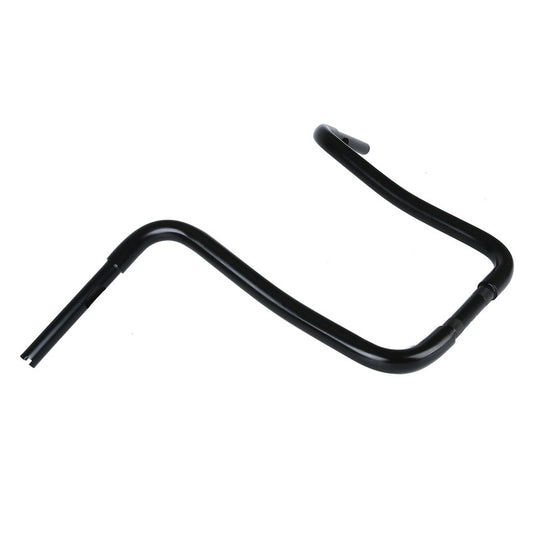 Attitude Inc Beefy Ape Handlebar, Black Powder Coat, 14 in. Rise 1-1/4 in., For Harley Sporster ,Softail Custom, Each