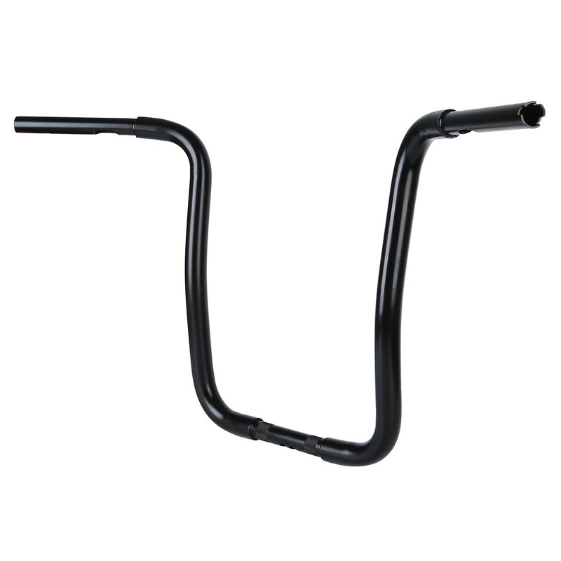 Attitude Inc Beefy Ape Handlebar, Black Powder Coat, 16 in. Rise 1-1/4 in., For Harley Sporster ,Softail Custom, Each