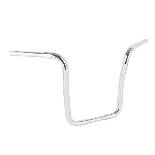 Attitude Inc Beefy Ape Handlebar, Chrome, 12 in. Rise 1-1/4 in., For Harley Sporster ,Softail Custom, Each