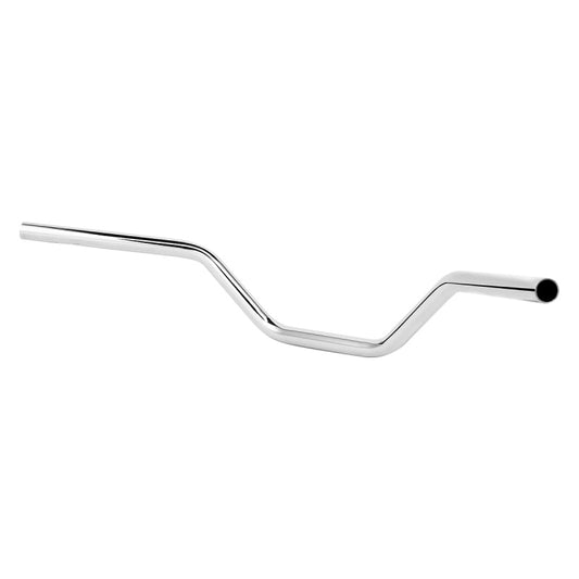 Attitude Inc 1" Hanger Handlebar, Chrome, 5 in Rise, For Harley Sportster Dyna Softail, Each