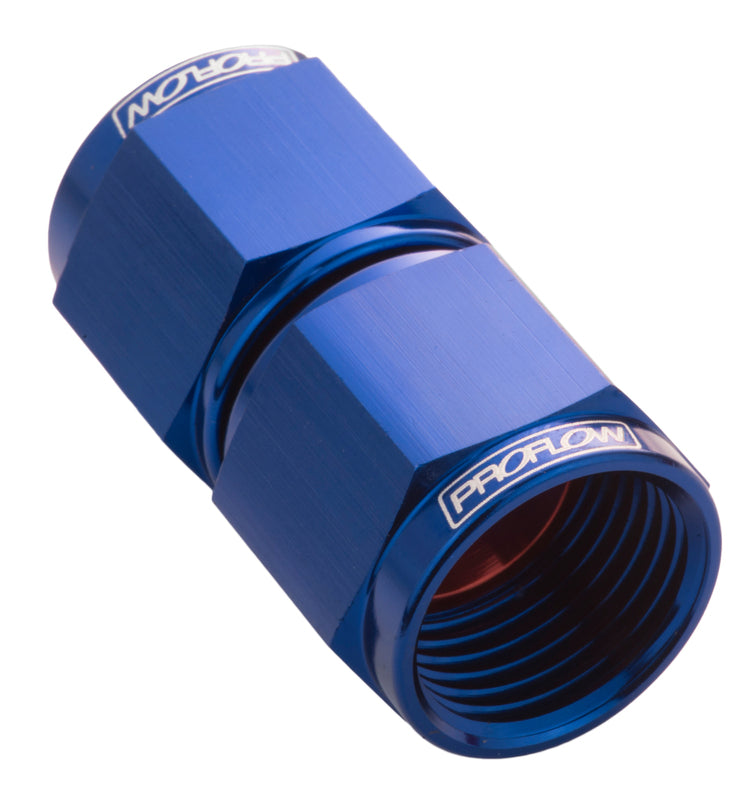 Proflow Female Flare Union Swivel Hose End Straight -04AN, Blue