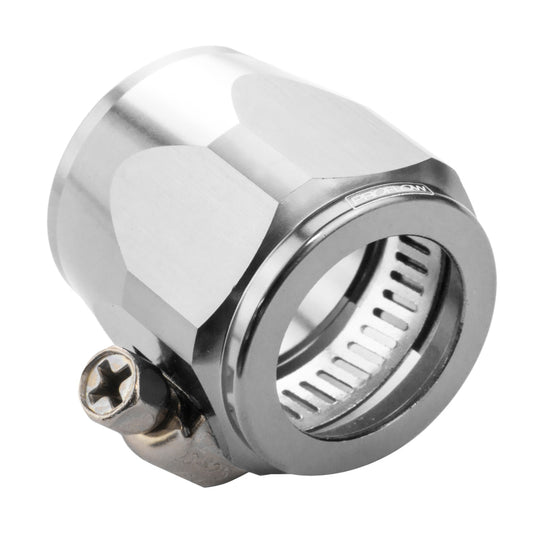 Proflow Aluminium Hex Hose Finisher Clamp 52.4mm ID, Silver
