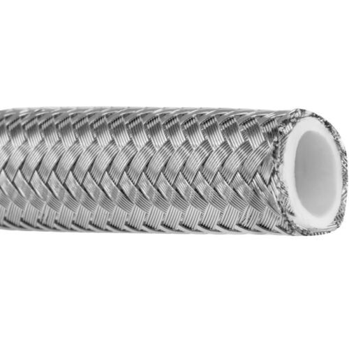 Proflow Stainless Steel Braided PTFE Hose -12AN 25m Roll Bulk