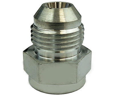 Proflow Female 5/8in. x 18 Inverted Flare To Male -06AN Steel Adaptor