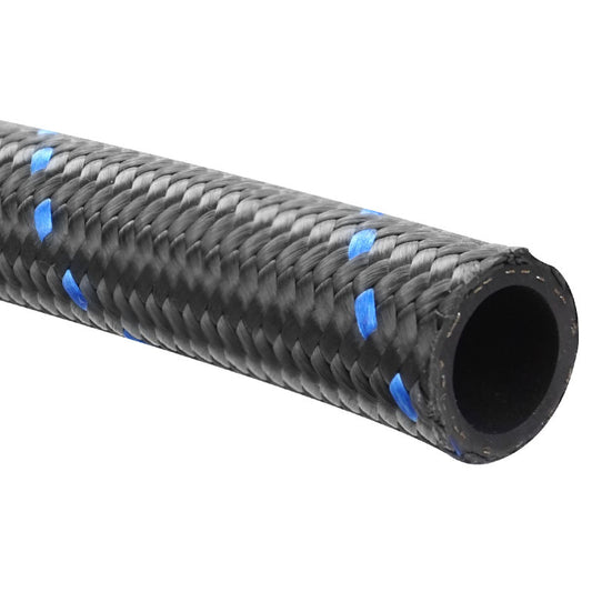 Proflow Hose, Black Nylon Braided -06AN, 3/8'', 10 Metre Length
