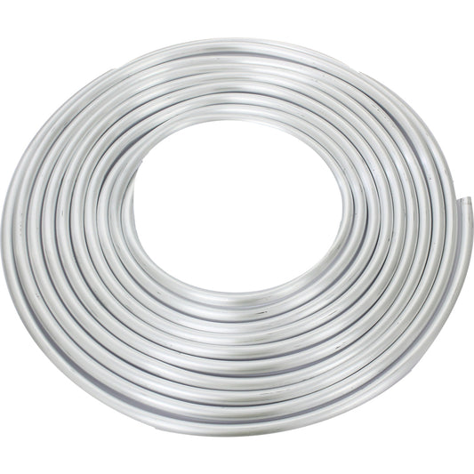 Proflow Aluminium Fuel Line Hard Tube 5/16in., Natural, 25Ft Coil