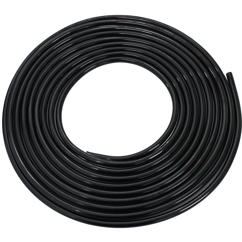 Proflow Aluminium Fuel Line Hard Tube 5/16in., Black, 25Ft Coil