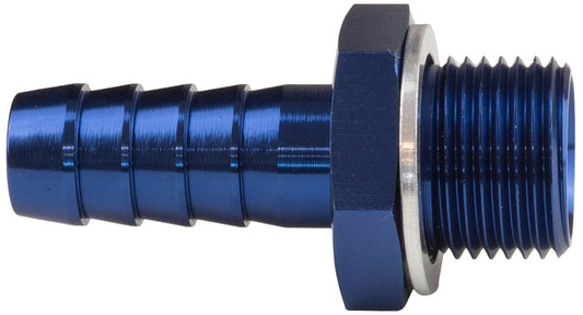 Proflow Fitting Adaptor Male 12mm x 1.50mm To 8mm Barb, Blue