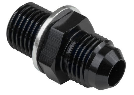Proflow Fitting Adaptor Male 14mm x 1.00mm To Fitting Adaptor Male -06AN, Black