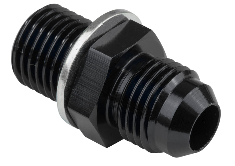 Proflow Fitting Adaptor Male 14mm x 1.50mm To Fitting Adaptor Male -08AN, Black