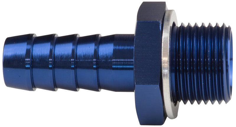 Proflow Fitting Adaptor Male 18mm x 1.50mm To 1/2in. in. Barb, Blue