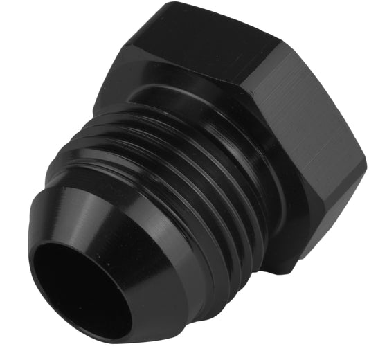 Proflow Adaptor Fitting Plug -08AN, Black