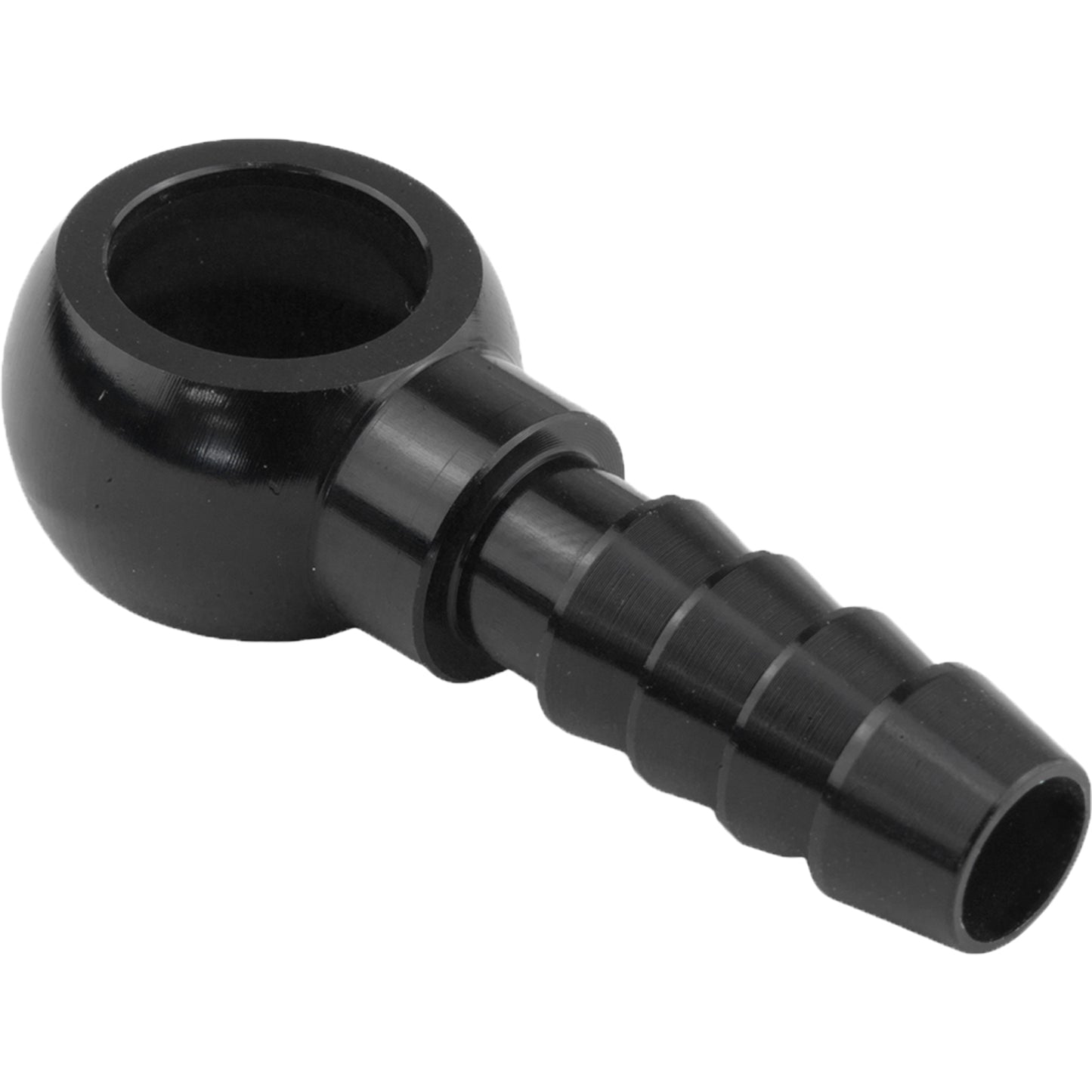 Proflow Fitting banjo 12mm To 8mm Barb, Black