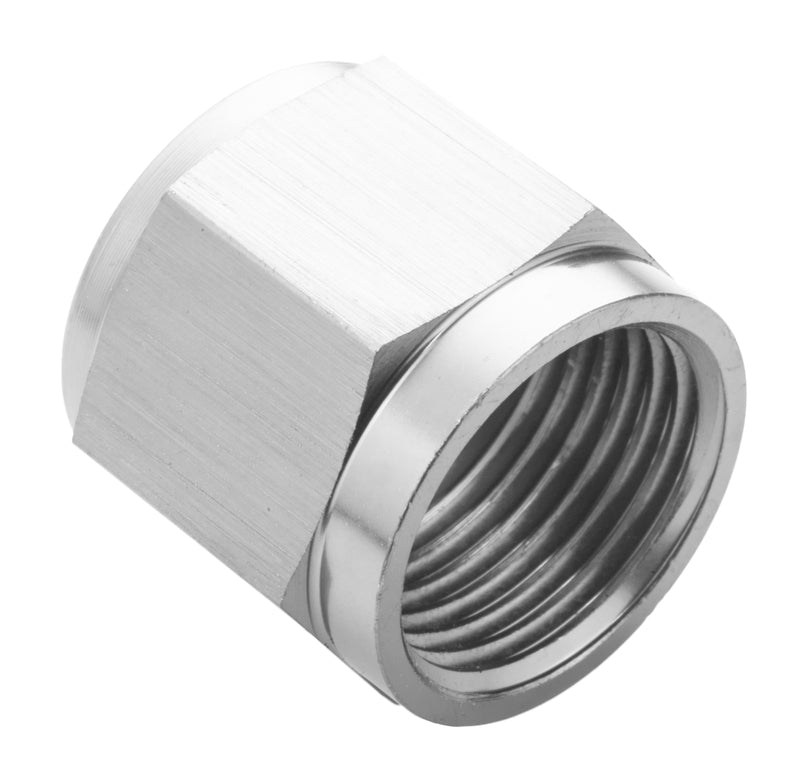 Proflow Aluminium Tube Nut AN For 3/16in. Tube, Silver