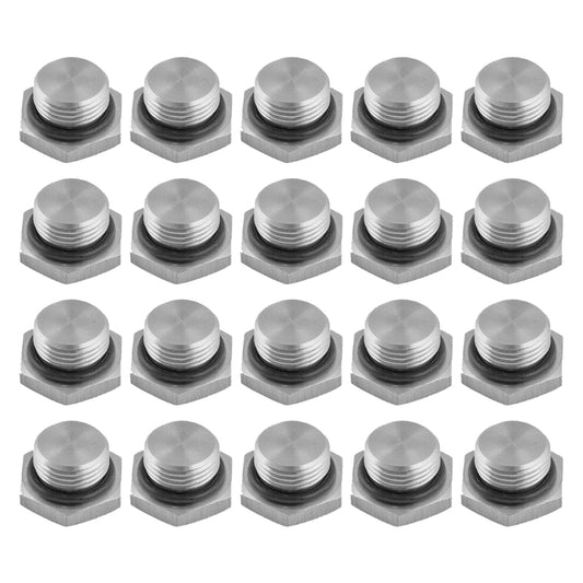 Proflow Fitting Oxy Sensor Bung Stainless Steel M18x1.5, Bulk Pack 20pc