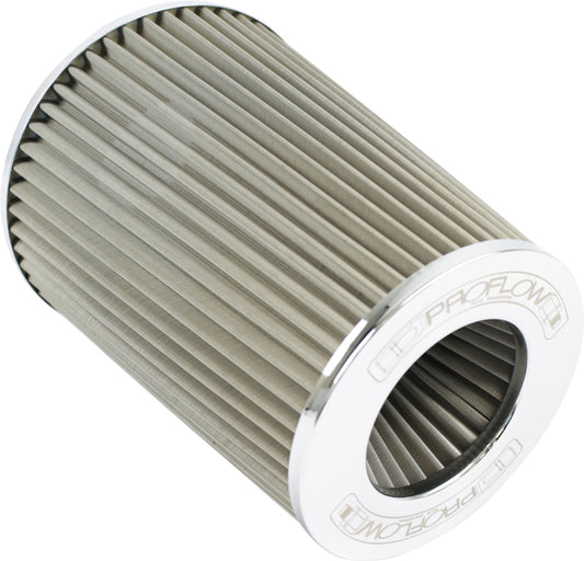 Proflow Air Filter Pod Style Stainless Steel 190mm High 76mm (3in. ) Neck