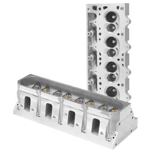 Proflow Cylinder Heads, LS SuperMax 276, Aluminium, Rect Bare Cylinder Heads (6Bolt) , 70cc Chamber, 273cc, 15deg, LS3 For Chevrolet For Holden, Pair