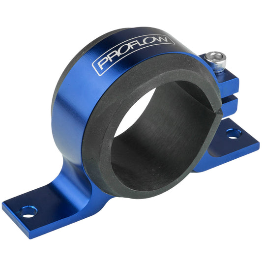 Proflow Fuel Pump Single Mount, Bosch 044 Style Bracket, Blue