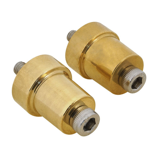 Proflow SAE Battery Terminal Adaptors, Brass Posts, Positive & Negative Terminal Pair