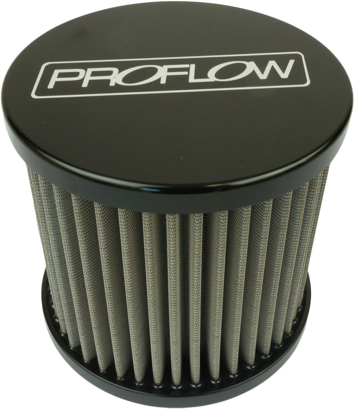 Proflow Oil Breather Filter Billet -10AN Female thread, Black