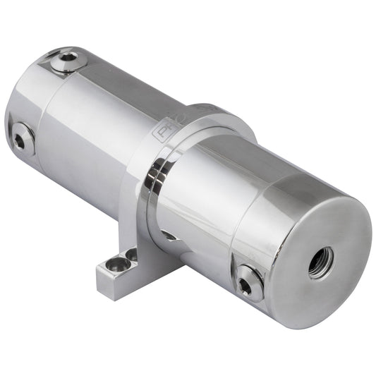 Proflow Oil Catch Can, Breather Tank, Oil Separator, Expansion Tank, Universal, Round, Billet Aluminium, 3.0x7.0'', Polished, Each