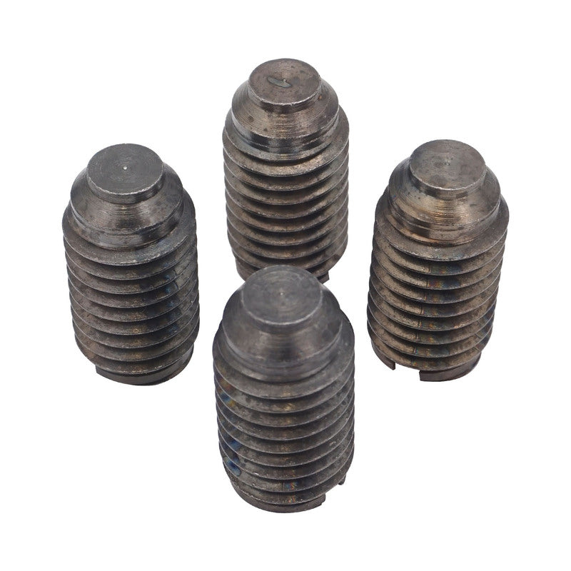 Proflow Cylinder Head, Ford Thermactor Port, Threaded Insert, Accessory Bush, 5/8-11 od To 7/16-14 id, Steel, Black Oxide, Set of 4