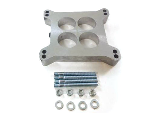 Proflow Carburettor Spacer 1in. Thick, Aluminium 4 Port 4150