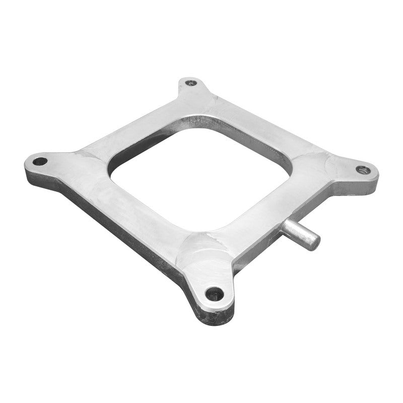 Proflow Aluminium Spacer, 1/2 inch. Open with Vacuum Port, Holley 4150 Carburettor Spacer, Each