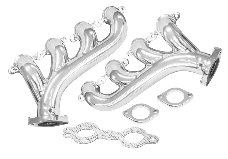 Proflow Exhaust Manifolds, High Silicon Ductile Iron, Ceramic Coating Casting, Chev For Holden, LS Series Engines, Pair