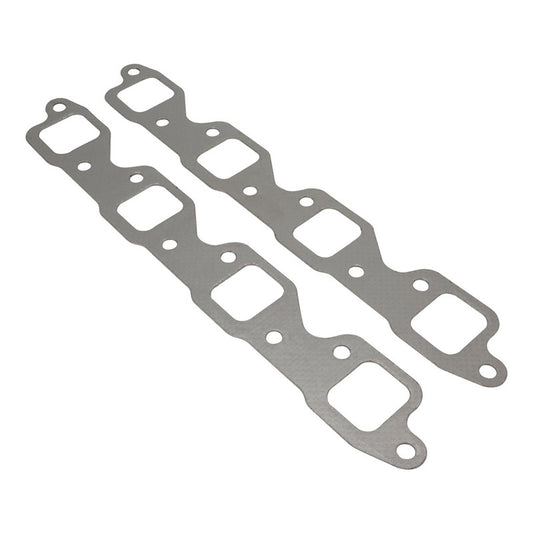 Proflow Header Extractor Gasket, For Holden V8 EFI 308, Stainless with Graphite Overlay, 1.653" X 1.476" Port, Pair