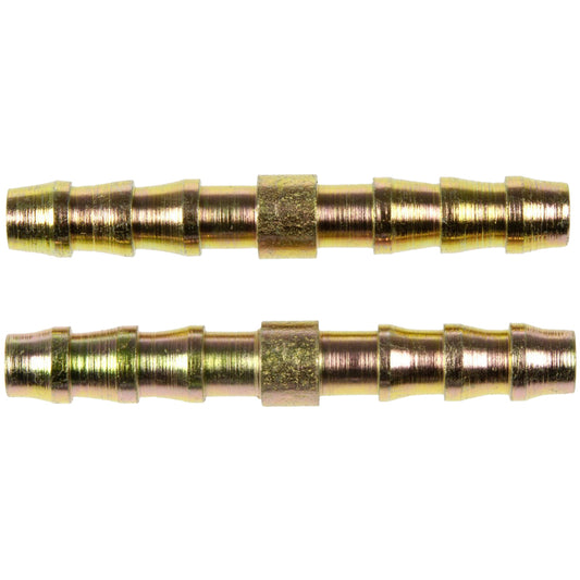 Proflow Coupler Fitting, 5/16 hose barb to 5/16 hose barb, straight, for nylon tubing, sold as a, Pair
